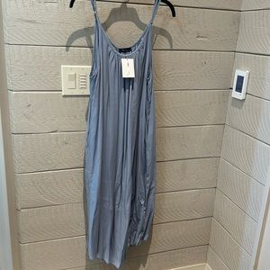Soft blue straps dress size small